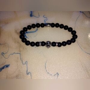 Lion head stretch bracelet